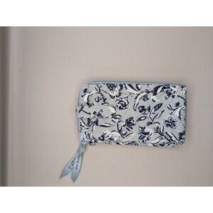 Vera Bradley Women's RFID Smartphone Wristlet Perennials Gray One Size